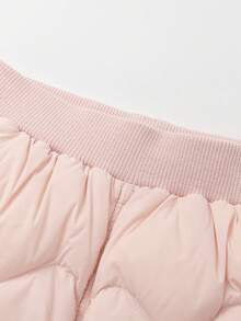 Balabala 2025 Girls Thermal Lined Down Pants, Winter Warm Jogger Pants, Unisex Young Girl