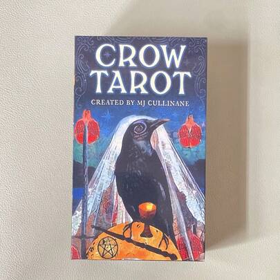 Crow Tarot 78 Cards Tarot Deck Divination Card Game