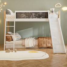 Kids Bed Frames, Headboards & Footboards - White + Wood + Artsy + Cute + Minimalist + Modern - View 4