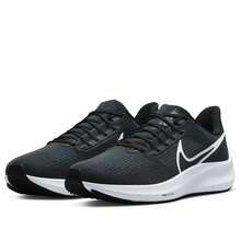 Nike Air Zoom Pegasus 39 DH4071-001 Men's Black White Athletic Running Shoes - Black - View 1