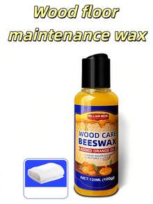 1 Bottle Wood Floor Maintenance Wax, Rosewood Furniture Care Wax, Furniture Maintenance, Brightening, Coloring And Polishing Care Wax - one-size - View 12
