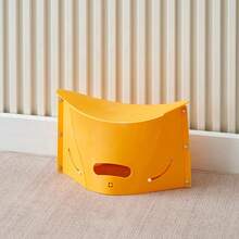 Taburete plegable portátil para exteriores, sillas, taburete portátil para acampar, taburete de almacenamiento, silla plegable, pesca, ligero - azul Sin cuerda - Ver 12