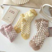 Calcetines de invierno de multicolor térmico grueso para mantener el calor para mujer. - Multicolor - Ver 5