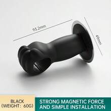 Made Of Silica Gel, It Operates With Low Noise. Equipped With An Adjustable Strap For Anti-Collision And A Strong Suction Cup, This Door Stopper Is Suitable For Use In School Dormitories, Offices, And Homes.