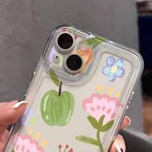 Funda Transparente para Teléfono con Patrón de Flor de Manzana para iPhone 16/para iPhone 14/para iPhone 13 Pro/para iPhone 13/para iPhone 16 Plus/para iPhone 15/para iPhone 16 Pro Max/para iPhone 11/para iPhone 12 Pro Max/para iPhone 11 Pro/para iPhone 15 Pro Max/para iPhone 12/para iPhone 14 Pro/para iPhone 14 Pro Max/para iPhone 16 Pro/para iPhone 15 Plus/para iPhone 11 Pro Max/para iPhone 12 Pro/para iPhone 14 - Colores mixtos - Ver 7