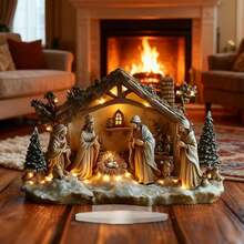Krippe Acryl Ständer - perfekt für Heim- und Bürodekoration, ideales Weihnachtsgeschenk
