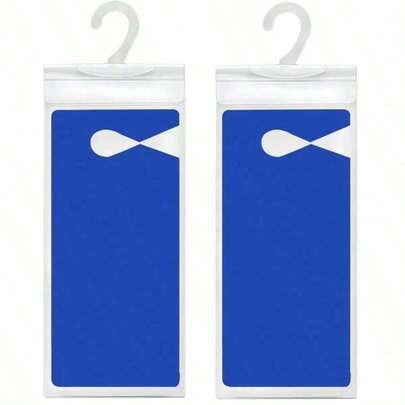 2pcs Disabled Persons Placard Protective Cover, Ultra Clear Disabled Persons Parking Placard Protective Cover With Large Plastic Hanger