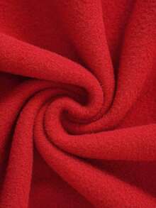 Sweat-shirt-shirt de Noël Joyeux et Lumineux, Sweat-shirt-shirt décontracté à encolure ras-du-cou à manches longues et épaules tombantes de haute qualité pour femmes, Automne et Hiver - Rouge - Voir 4