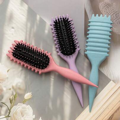 Hair brushes Locken definierender Bürstenkopf - Lockenbürste mit Borsten und Spezialkonstruktion, Locken definierender Stylingbürstenkopf speziell für lockiges Haar, Formen und Definieren von Locken für Frauen und Männer, um Ziehen und Lockenauflösung zu reduzieren. Haarbürste, Kamm, Haarpflegeprodukte und Zubehör für Friseur-Salon, Schönheit, Reiseessentials, Reise-Urlaubsessentials, Haaraccessoires, Haarpflegeprodukte und Zubehör für Friseur-Salon, Schönheit, Reiseessentials.
