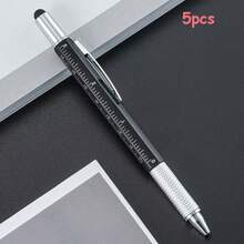 1/30pcs Multi-Functional Tool Pen, Ideal Gift For Men, With Ballpoint Pen/Screwdriver/Level/Ruler, Portable Multifunctional Tool For Home Repair/Office/School Projects, Back To School - Multicolor - View 20