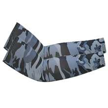 2pcs Arm Sleeves - Warm, Cooling, Sports Sleeve Hand Covers For Running, Fishing, Cycling | Durable Textile Material, Black With Colorful Patterns, Hand Washable, Sports Armwear | Patterned Sleeve | Woven Texture - Multicolor - View 7