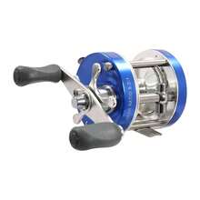 Baitcasting Fishing Reel Conventional Reel Round Baitcasting Reel For Catfish - Blue - View 6
