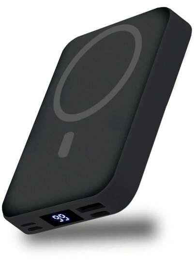 Fast Charging Magnetic Wireless Power Bank QJL 10000mAh Wireless Portable Charger With USB-C Cable Battery Pack Compatible With IPhone 16/15/14/13/12/Pro Series Valentine's Day Gift