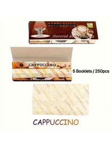 5 Packs, 78mm Fruit Flavored Rolling Papers, 250 Sheets Total, Portable Seasoning Rolling Papers, Slow Burning, Household Tool, Holiday Gift, Birthday Gift, Gift For Friends