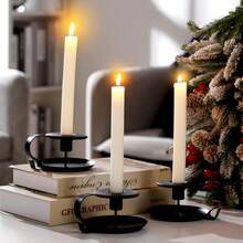 1 szt. 6 cm elegancki, zabytkowy żelazny świecznik, retro, nowoczesny, dekoracyjny świecznik centralny, odpowiedni na obchody Ramadanu, przyjęcia świąteczne, wesela, spotkania, prezenty rodzinne, prezenty urodzinowe, spersonalizowaną dekorację stołu na Ramadan, prezenty walentynkowe, artykuły imprezowe, rodzinne obiady, dekoracje ślubne. - Wielokolorowe - Zobacz 4