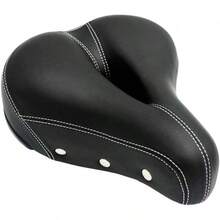 ALTREGO Asiento Bicicleta Prostático, Ancho y Muy Cómodo, Incluye Broche - Negro - Ver 5