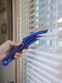 1. Reusable Window Cleaning Brush - Easy To Use And Clean - Suitable For Blinds, Curtains, Curtains, Etc. - Detachable And Washable Dust Removal Brush, Household Gap Guide Air Conditioning Vent Cleaning Brush, Blinds Cleaning Tool - Multicolor - View 2