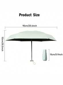 【迷你口袋伞带收纳盒】便携卡包太阳伞防晒伞地铁安全伞妈妈包专用伞学生背包伞|日常通勤防晒商务通勤装备学生党必备晴雨两用|大雨不漏雨