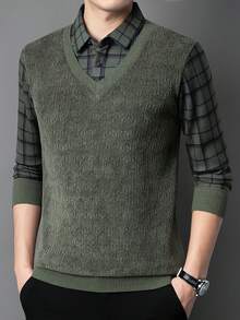 Men Polo Shirts - Green - View 3