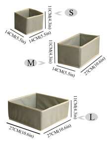 Hộp đựng quần áo không dệt PP chất lượng cao, có thể giặt, gấp gọn, không mùi, nhiều màu sắc và kích cỡ. Hộp đựng quần áo không dệt có khóa kéo đáy, có thể gấp gọn để cất giữ và sắp xếp đồ chơi, quần áo và các vật dụng khác. - Màu Xám nhạt - Xem 14