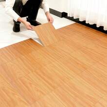 15/30pcs 3D Wood Grain Vinyl Flooring/Wall Stickers, Peel And Stick, Waterproof, Stain-Resistant, Wear-Resistant Flooring/Wall Decals For Bedroom, Living Room, Interior Design Quick Renovation - Multicolor - View 3