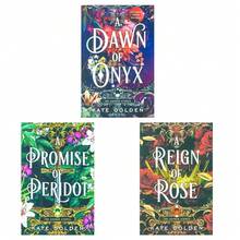 Sacred Stones Series 3 Books Collection Set By Kate Golden (A Dawn Of Onyx, A Promise Of Peridot And A Reign Of Rose) - Sets - View 3