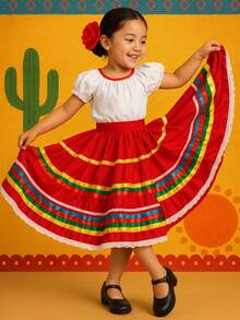 Zapatos de danza folclórica mexicana para niñas y adolescentes, calzado tradicional con tacón y cinta ajustable, ideales para ballet folclórico, presentaciones escolares, fiestas regionales y bailes típicos, cómodos y resistentes, disponibles en varios colores y tallas, diseño clásico artesanal que brinda soporte y elegancia al bailar, suela antideslizante y material duradero para uso prolongado, perfectos para trajes típicos, ensayos, competencias y eventos culturales, estilo regional auténtico con detalles cuidados, ligeros y flexibles, zapatos de danza tradicional para niñas, jóvenes y estudiantes de danza folklórica - Negro - Ver 6