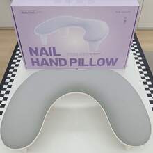 Apoio de Braço para Manicure Profissional - Apoio de Mão em Forma de U para Manicure, Apoio de Braço para Manicure em Couro Sintético Super Macio Grande para Técnicos de Unhas Acrílicas, Apoio de Mão para Manicure em Couro Sintético PU Super Macio Grande, Apoio de Braço para Manicure Profissional para Salão - Multicolorido - Visão 13