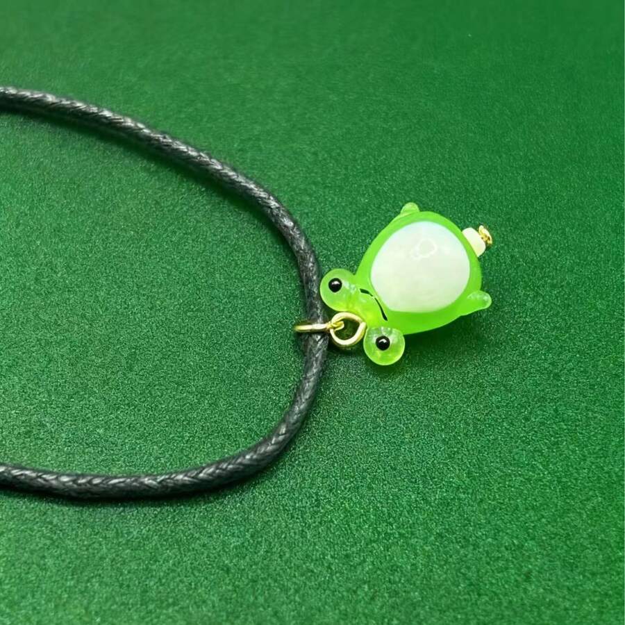 Fashionable Casual Cute Frog Pendant Necklace