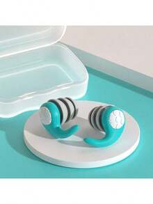 Reusable Silicone Earplugs, Noise Cancelling, Waterproof Earplugs For Sleeping, Swimming, Study, Travel, Concerts, Flights - Multicolor - View 7