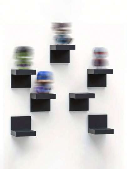 1 szt./7 szt. Półka ścienna, śruby, kątownik łączący szafki z osłoną dekoracyjną, plastikowy uchwyt do zawieszenia kątowego, kod do zawieszenia dużej szafki, wzmocnienie domu zapobiegające drganiom, kątownik łączący szafki wiszące