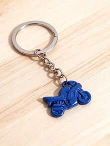 Colorful Motorcycle Keychains - Black/Blue/Green/Red Bike Key Ring Set, Unique Accessory For Motorcycling Fans - Multicolor - View 6