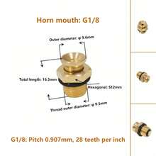 1个用于膨胀轴螺纹的高品质气阀，适用于空气膨胀轴充气口