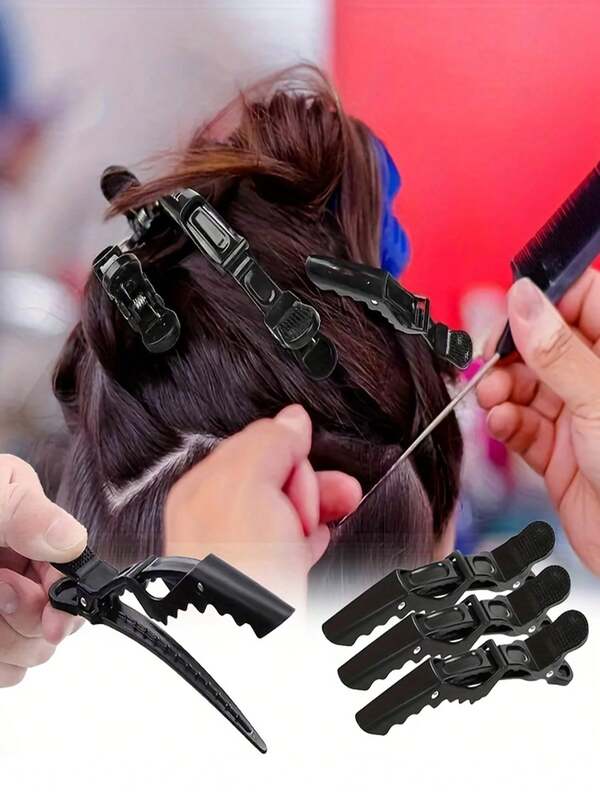 20 Stück Styling Haarklammern, Haarstyling Positionierungsklammern, Pony & Flyaway Haarklammern, Dauerwelle & Färbe Teilungsklammern, unerlässlich für Friseure & Make-up Künstler - Breitgezahnt Doppelscharnierdesign, professionelle Salonqualität Haarstyling Haarklammern, Haare, Reise, Haarprodukte, Haarwerkzeuge, Haarsachen, Friseur, Friseurzubehör, Friseursalon, Friseurausrüstung