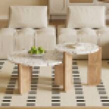 Modern Coffee Table, Side Table, Coffee Table Set For Living Room
Sofa - Side Table And Balcony, Set Of 2 - 1 - View 10