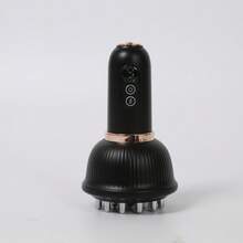 1个可充电1200mAh经络按摩刷，带加热和振动模式，可选择按摩肩部、颈部、腰部，无线刮痧按摩器 - 彩色 - 查看 10