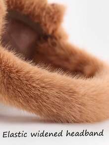 1pc Cute Capybara Ear Muffs, Thick Fleece Ear Warmers For Autumn/Winter, Warm And Cold-Proof Ear Covers - Multicolor - View 4