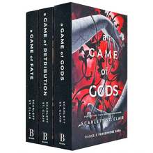 (NEW COVERS) Hades X Persephone Saga 3 Books Collection Set By Scarlett St. Clair (A Game Of Gods, A Game Of Retribution & A Game Of Fate) - Bộ - Xem 1