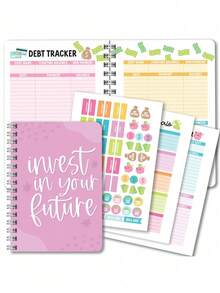 2025-2026 Budget Planner, 1 Piece, Calendars And Planners, Hadley Designs - Purple - View 1