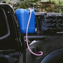 PVC Fuel Siphon Hose Copper Jiggler Jiggle Siphon Pump Water Pipe Kit - Purple - View 5