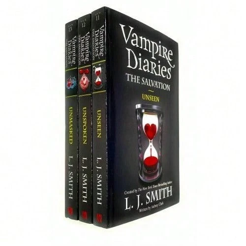 Vampire Diaries The Salvation Series Collection 3 Books Set By L J Smith - Book 11 To 13 - Unseen .. - Sets - View 1