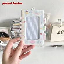 Camera Cartoon Phone PVC Card Holder, Small Card ID Photo Storage Pouch, Bag Charm - Multicolor - View 3
