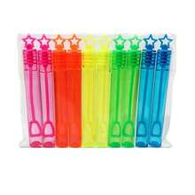 60/48/24 Pcs Mini Bubble Wands, Loose Bubble Wands With Star Tops, Suitable As Gifts For Birthday, Carnival, Party, Thanksgiving, Christmas, Wedding And More, No Bubble Liquid Included - Multicolor - View 10