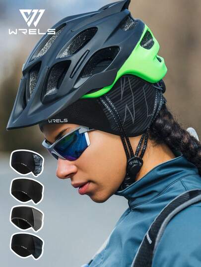 WRELS WRELS 1PC Winter Earmuffs With Hood And Cover For Cycling And Sports, Thickened And Thermal Lined Forehead And Ear Covers, Unisex Sports Earmuffs, Keep Ears Warm During Winter Running, Hiking, Skiing, Cycling And Jogging, Winter Earmuffs, Face Mask, Cycling Ear Warmers, Winter Cycling, Skiing Accessories, Motorcycle Accessories