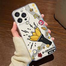 Funda de Teléfono Transparente con Música y Linterna para iPhone17/17Air/17Pro/17PromaxiPhone 16/16 Plus/16 Pro/16 Pro MaxiPhone 15/15 Plus/15 Pro/15 Pro MaxiPhone14/14Plus/14Pro/14Promax,iPhone13/13Pro/13Promax,iPhone12/12Pro/12 Pro Máx.iPhone11/11 Pro/11 Pro MaxiPhone7/8 másiPhonexr/xsmaxFunda Protectora Antigolpes, Modelo Popular - Colores mixtos - Ver 6
