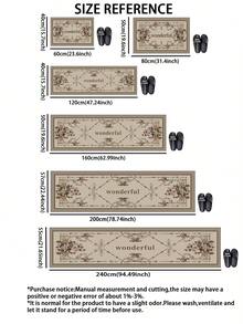 高端簡潔線條圖案硅藻泥廚房墊,緩解疲勞耐磨,輕奢時尚風格,快速乾燥,防滑吸水,適用於廚房、浴室、門廳、洗衣房等場所,室內裝飾 - 彩色 - 查看 5