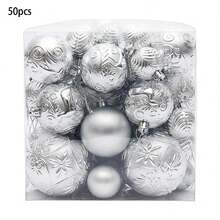 Christmas Ball Ornaments Set Of 50 Christmas Hanging Decorations For Christmas Tree