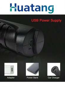 HuaTang 45 en 1 Recargable Inalámbrico Inalámbrico Destornillador Eléctrico - Negro - Ver 10