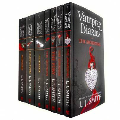 Vampire Diaries The Awakening & The Return 7 Books Collection Set By L. J. Smith (Book 1 To 7)