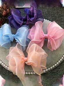 1 rolă de 10 yarzi, organza, panglică satinată cu margini ondulate granulare - panglică decorativă pentru buchete de nuntă de culoare solidă, potrivită pentru buchete lucrate manual, margini decorative pentru copt tort de ziua de naștere, împachetare cadouri, decorațiuni pentru petreceri, aranjamente florale, verde deschis/alb/roz/violet/vișiniu, panglică cadou - Multicolor - Vizualizare 8